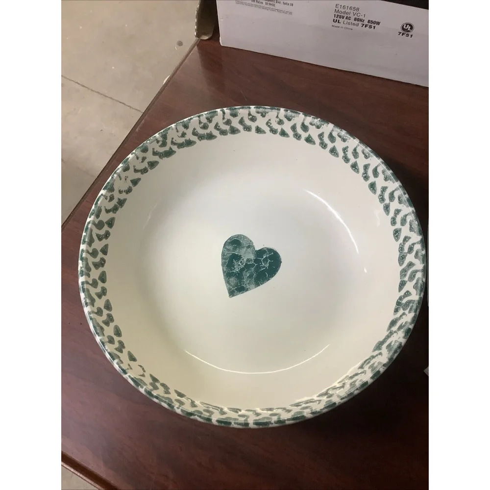 Tienshan Folk Craft Green Sponge Fruits APPLE Serving Bowl Replacement